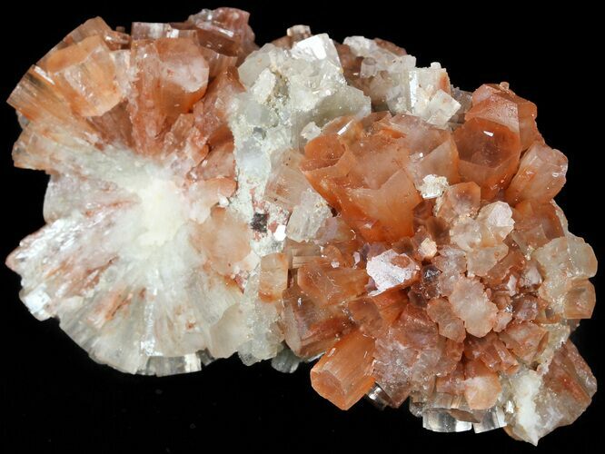 Aragonite Twinned Crystal Cluster - Morocco #49259